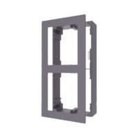 DSKDACW2-p.png Base de 2 Espacios para Videoportero IP Hikvision / Instalación en SUPERFICIE Modelo:DS-KD-ACW2