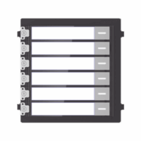 DSKDKK-p.png Módulo de Botones Para Videoportero Modular / Llamada de un solo Toque / Soporta Hasta 6 Monitores Principales