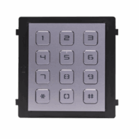 DSKDKP-p.png módulo de teclado para frente de calle modular / desbloqueo de puerta mediante código / llamada a monitor. DS-KD-KP