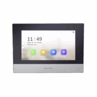 DSKH6320WTE1-p.png Monitor IP WiFi Touch Screen 7" para Videoportero IP / Vídeo en Vivo / PoE Estándar / Apertura Remota / Llamada Entre Monitores / Audio de dos vías / Policarbonato