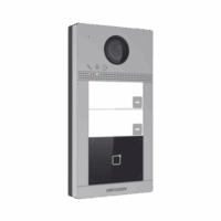 DSKV8213WME1C-p.png Videoportero IP 2 Megapixel / Llamada y Apertura Remota desde App Hik-Connect / PoE / Exterior IP65 + Antivandalico IK08 / 2 Departamentos / Apertura con Tarjeta / Soporta 2 Puertas y hasta 6 Monitores