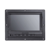 DSMP1301AE-p.png Monitor y Botones de 7" LCD / Compatible con DVR Móvil HIKVISION / Conector Tipo Aviación Modelo:DS-MP1301(AE)