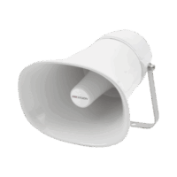 DSPA0103A-p.png Bocina IP / PoE / 12 Vcc / Para integración con Hik-Central / Reproducción de Audio vía Red