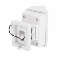 DSPDBEXW_A-p.png Montaje para Sensor PIR Exterior + Adaptador para Sensor PIR Exterior Modelo:DS-PDB-EX-W/A