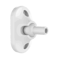 DSPDBINU-p.png Montaje para Sensores PIR HIKVISION / Montaje en Pared o Techo / Ajuste Rotativo / Compatible con el PIR Cableado o Inalambrico (AXPRO) / Facil de Instalar (En Segundos) Modelo:DS-PDB-IN-U