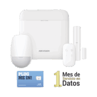 DSPWA48KSD-p.png (AX PRO) KIT de Alarma AX PRO con GSM (3G/4G) / Incluye: 1 Hub con bateria de respaldo / 1 Sensor PIR / 1 Contacto Magnético / 1 Control Remoto /1 MICROSIM30M2M incluye 1 mes de servicio/ Wi-Fi / Compatible con Hik-Connect P2P Modelo:DS-PWA48-KSD