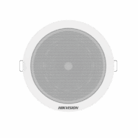 Altavoz Montaje en Plafón / 6 Watts / 100 V / Rejilla de Metal / Color Blanco Modelo:DS-QAE0206G1-V