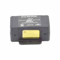 DTKMRJPOE-p.png Protector Contra Sobretensiones PoE/HiPoE Hasta 10 GbE, Para Cámaras IP PoE, WAP, Control de Acceso, Iluminación PoE