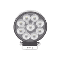 Luz de trabajo Ultra brillante, 9 LED, 1180 Lúmenes, 12-24 Vcd