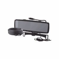 Sistema alámbrico de reversa con cámara y monitor de 4.3 pulgadas, Incluye cámara para placa de  170°