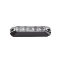 Luz Perimetral , 4 LEDs Ultra Brillantes, color Ambar