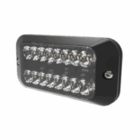 Luz Auxiliar Serie EDX3789, 8 LEDs Ultra Brillantes, color ámbar claro.