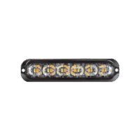 Luz perimetral , 12 LED Ultra Brillantes, Dual Color Ambar / Claro