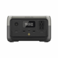 EFR600-p.png EcoFlow River 2 | Estación de Energía Portátil 256Wh Litio LFP / 2 AC 300 W (Max. 600W) / 1 USB-C 60W / 2 USB -A 12W / Cargador de Coche 8A a 12 o 24V / Conectividad WiFi y Bluetooth (App) / Carga Solar 110W Max.