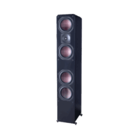ELITE SERIES PREMIUM HOME THEATER 3 VIAS, 4 WOOFER DE FIBRA DE CARBONO 6.5", 1 TWEETER DE TITANIO, COLOR NEGRO
