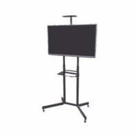 EPB016EC-p.png Soporte de Pantalla con Ruedas / Compatible con Monitores dee 32 "a 65" / Base para Colocar Accesorios Adicionales / Vesa 600 x 400