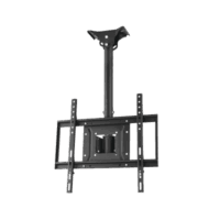 EPB40FP-p.png Montaje de Techo Universal para Monitores de 23 a 47" / Soporta hasta 40 kg / Vesa 400 x 400./ 400 x 200 / Acero / Montaje Telescopico de 61 cm hasta 91 cm
