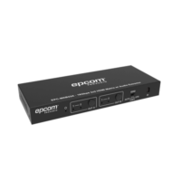 EPCMXB22A-p.png Matricial HDMI | 2x2 | 4K2K@60Hz | HDR | YCbCr 4:4:4 | EDID Auto | Extractor de Audio | Salida de audio análoga y digitalizados | HDCP 2.2 | 18 Gbps