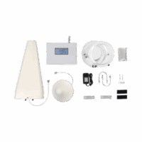 EPDB3G-p.png Kit Amplificador de Señal Celular DOBLE banda de frecuencia / Mejora las llamadas convencionales / Soporta los datos de las tecnologías 2G y 3G de TELCEL, AT&T y MOVISTAR / Puede cubrir hasta dos espacios de 300 m2 cada uno.