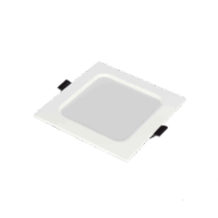 EPIDLS6W-p.png Spot Cuadrado Empotrable / 12 x 12 cm / Luz Fría / 110 V / 6 W / 420 lúmenes / 25000 hrs / Ángulo de apertura 120° / IP20