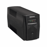 EPU500L-p.png UPS de 500VA/300W / Regulador de Voltaje AVR / Batería de 7 Ah / 4 Tomas NEMA 5-15R / Display de LED