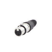 Conector XLR 3 Pines Hembra | Ideal para Conexiones de Micrófonos y Mezcladoras | Equipo de Audio Profesional