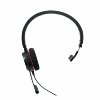 Jabra Evolve 20 Mono con conexión USB, micrófono con cancelación de ruido de última generación, configuración Plug and Play, Certificación Microsoft Teams (4993-823-109)