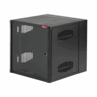 EWMW362425-p.png Gabinete AccessPlus de Montaje en Pared de 19in, Rieles Numerados y Roscados #10-32, Puerta con Ventana de Seguridad, 600 mm de Ancho, 637 mm de Profundidad, 19 UR, Color Negro