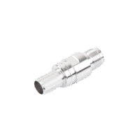 Conector TNC Hembra en Línea, Plegable Hex. con Pin Cautivo para cables Tipo RG-8/U, LMR-400