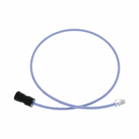 FCICCP1MBU-p.png Cable de Conexión en Campo Jack a Plug RJ45, Categoría 6A, CMP (Plenum), 1 Metro, Color Azul