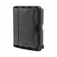 FDP420A16-p.png Cierre de Empalme para 20 fusiones de fibra óptica, Exterior, 16 acopladores SC/APC, IP65 "No incluye Splitter"