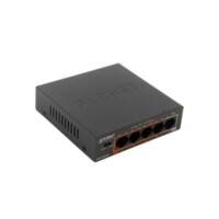 FSD504HP.jpg Switch PoE+ 802.3af/at distancia 250 m 4 puertos + 1 puerto 10/100 de Uplink