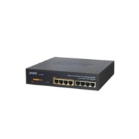FSD804Pdet.jpg Switch no administrable PoE de 8 puertos 10/100 Mbps con 4 puertos PoE 802.3af