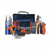 FTKPP-p.png Kit de Herramientas Pro Plus para Instalación de Fibra Óptica con accesorios de limpieza de puertos/conectores, desforradoras de fibra óptica y medidor de potencia