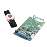 FWTRANS9FB-p.png Kit de Transceptor Inalámbrico 916MHz. 2 Vías y Botón de Pánico compatible con panel Crow