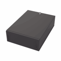 GABVID4R3-p.png Gabinete Metálico para DVR/NVR con Chapa y llave.