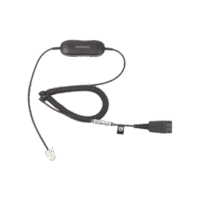 Jabra GN1200 cable enroscado con conexión QD y RJ-9 (88011-99)