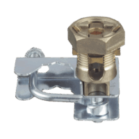 GPQC1010-p.png Abrazadera para Tierra Física en Base de Piso Falso, para Cables de 6 a 1/0 AWG. Para Pedestales Cuadrados de 7/8" y Circulares de 1" a 1 1/8"