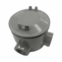 GRL0546-p.png Caja con Tapa Tipo GRL de 1" (25 .4 mm) / Caja a Prueba de Explosión/ Para Áreas Peligrosas / Libre de Cobre.