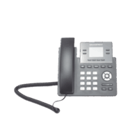Teléfono IP Grado Operador, 4 líneas SIP con 2 cuentas, puertos Gigabit PoE, pantalla a color 2.4", codec Opus, IPV4/IPV6 con gestión en la nube GDMS