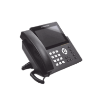 Teléfono IP Wi-Fi, Grado Operador, 12 líneas SIP con 6 cuentas, pantalla táctil  7", puertos Gigabit, Bluetooth, PoE, codec Opus, IPV4/IPV6 con gestión en la nube GDMS