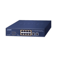 GSD1008HP-p.png Switch no administrable PoE de 8 puertos 10/100/1000 Mbps con PoE 802.3af/at