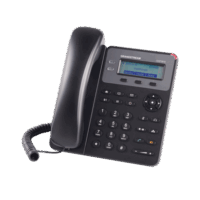 Teléfono IP SMB de 1 Línea, 1 Cuenta SIP con 3 teclas de función programables y conferencia de 3 vías. 5Vcc