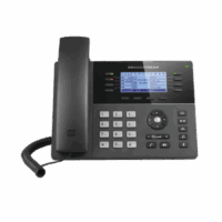 Teléfono IP Gama media de 8 Líneas con 4 teclas de función, 32 teclas de extensión BLF digital y conferencia de 5 vías PoE