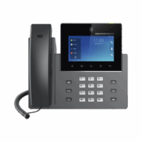 Videoteléfono IP pantalla táctil con android de 16 líneas, doble puerto Gigabit, PoE/PoE+