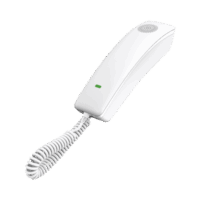 H2UW-p.png Teléfono IP profesional para Hotelería, montaje en pared, teclado numérico estándar, conferencia de 3 vías, Opus y PoE.