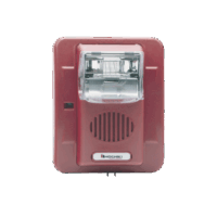 HEC324WR-p.png Sirena Estrobo, 24 Vcd, Multi Candela, Montaje En Pared, Serie HE (0500-06020)