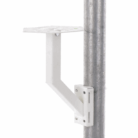 Base para Lámpara de Obstrucción EIGSLSE / GSLID. Compatible con tubo hasta 1-1/4".