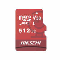 HSTFE1_512G-p.png Memoria MicroSD / Clase 10 de 512 GB / Especializada Para Videovigilancia (Uso 24/7) / Compatibles con cámaras HIKVISION y Otras Marcas / 95 MB/s Lectura / 60 MB/s Escritura