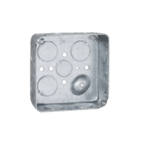 HUB191-p.png Caja Cuadrada 4 x 4"/Profundidad 1- 1/2"/ 11 Entradas de 3/4" y 1 de 1/2".